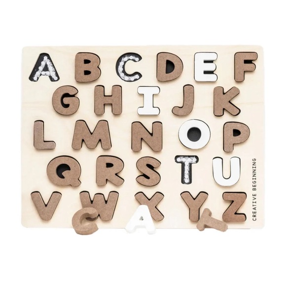 Alphabet Puzzle Wooden and Composite - Picture 2 of 4